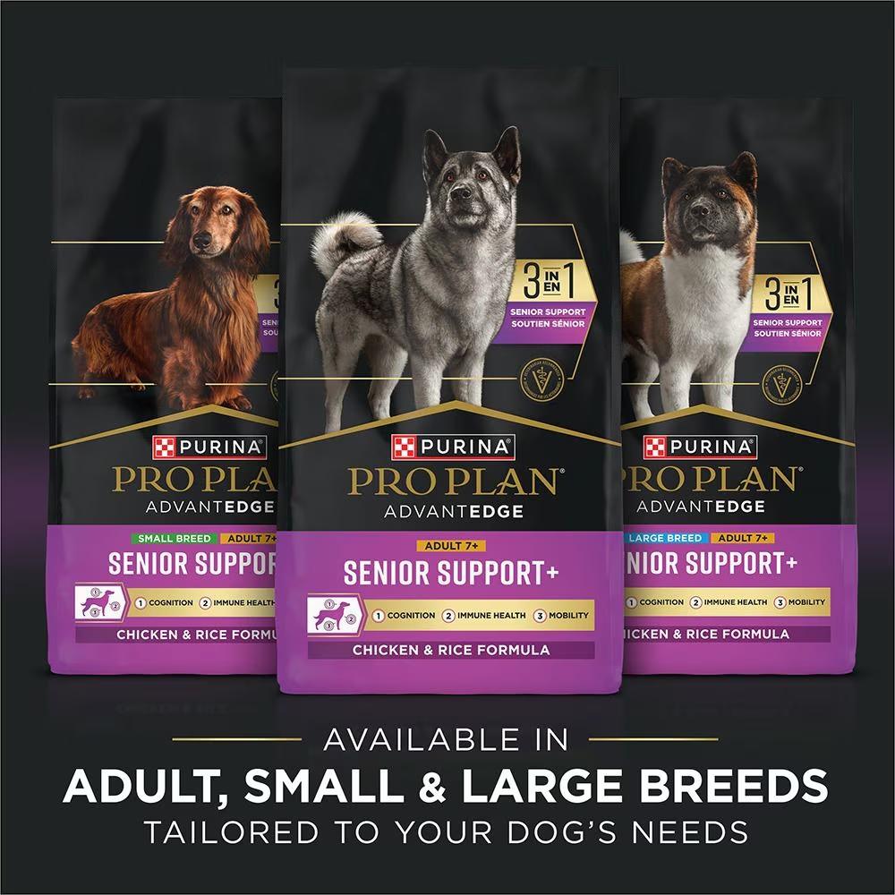 AdvantEDGE Small Breed Adult 7+ Senior Support+ Shredded Blend Chicken & Rice Formula Dry Dog Food - Image 8
