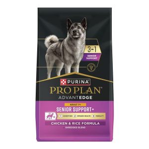 AdvantEDGE Adult 7+ Senior Support+ Shredded Blend Chicken & Rice Formula Dry Dog Food