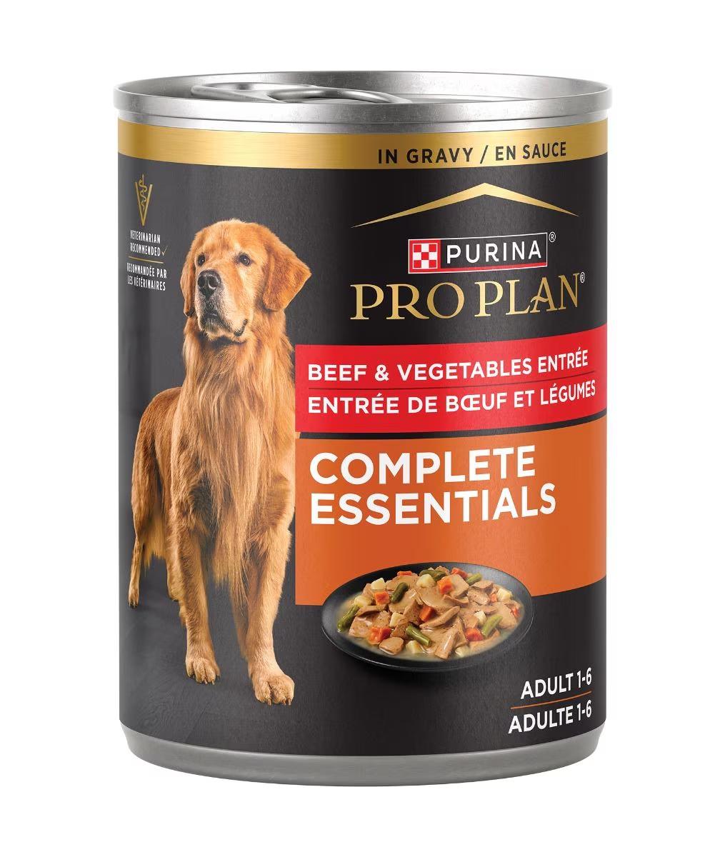 Complete Essentials Beef & Vegetables Entrée in Gravy Wet Dog Food