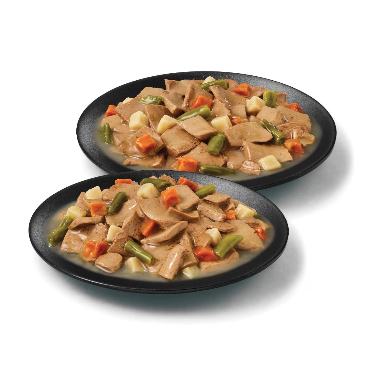 Complete Essentials Chicken & Vegetables and Beef & Vegetables in Gravy Wet Dog Food Variety Pack - Image 2