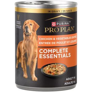 Complete Essentials Chicken & Vegetables Entrée Slices in Gravy Wet Dog Food