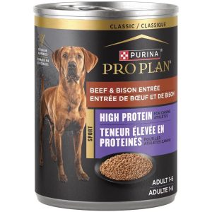 Sport High Protein Beef & Bison Classic Entrée Wet Dog Food