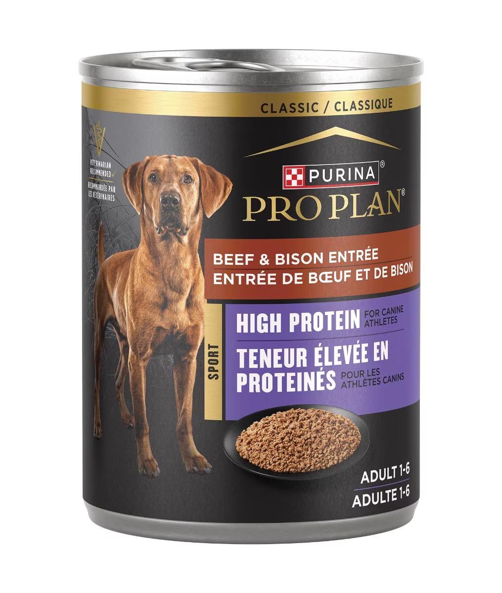 Sport High Protein Beef & Bison Classic Entrée Wet Dog Food
