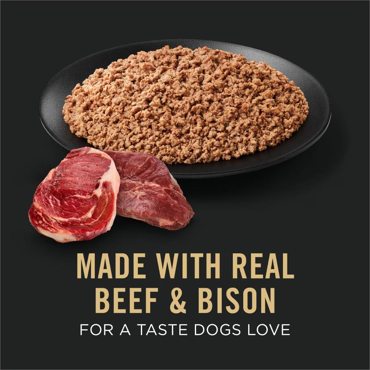 Sport High Protein Beef & Bison Classic Entrée Wet Dog Food - Image 3