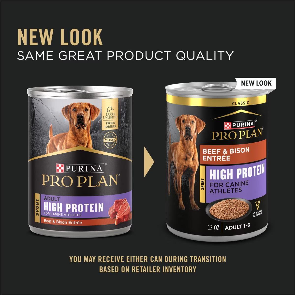Sport High Protein Beef & Bison Classic Entrée Wet Dog Food - Image 7