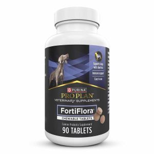 FortiFlora Chewable Tablets Canine Probiotic Supplement