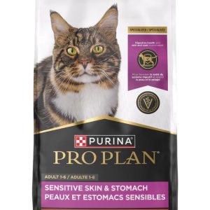 Adult Sensitive Skin & Stomach Salmon & Rice Formula Dry Cat Food