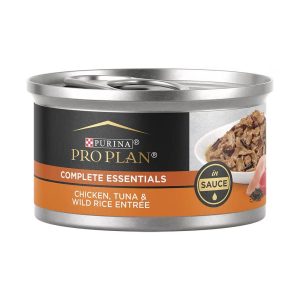 Complete Essentials Chicken, Tuna & Wild Rice in Sauce Wet Cat Food