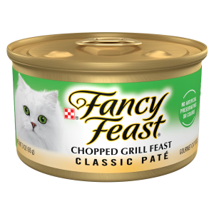 Classic Paté Chopped Grill Feast Gourmet Wet Cat Food