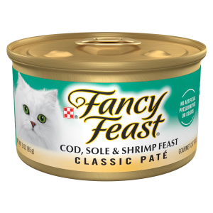 Classic Paté Cod, Sole & Shrimp Gourmet Wet Cat Food