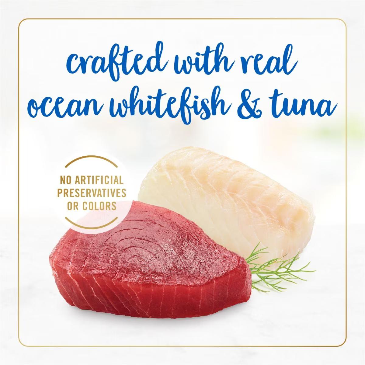 Classic Paté Ocean Whitefish & Tuna Feast Gourmet Wet Cat Food - Image 2