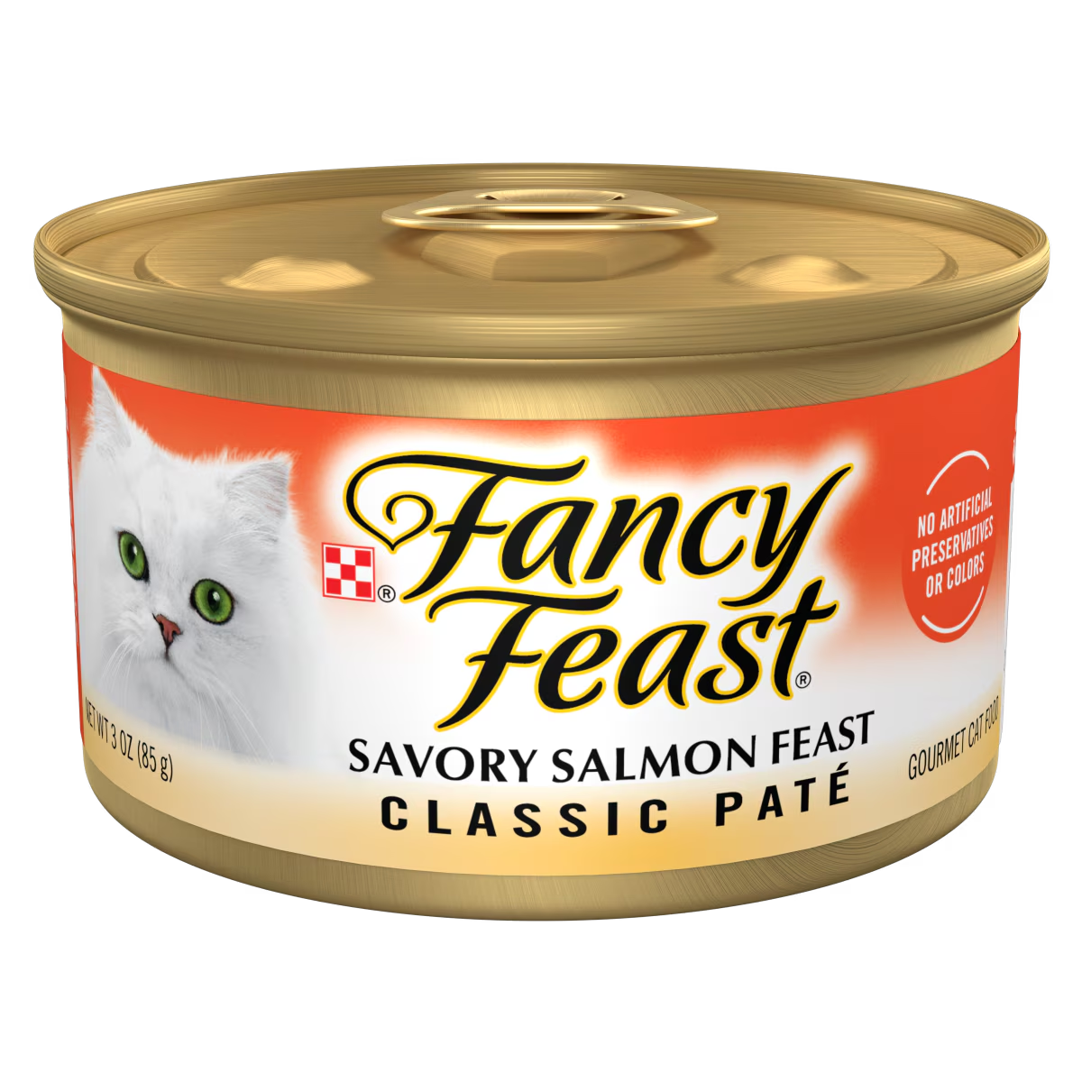 Classic Paté Savory Salmon Gourmet Wet Cat Food