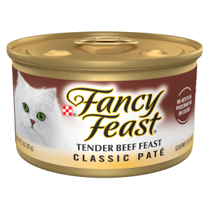 Classic Paté Tender Beef Feast Gourmet Wet Cat Food