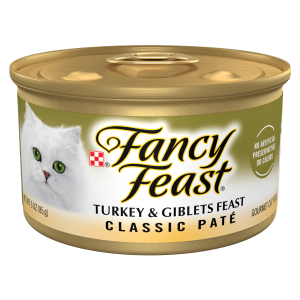 Classic Paté Turkey & Giblets Feast Gourmet Wet Cat Food