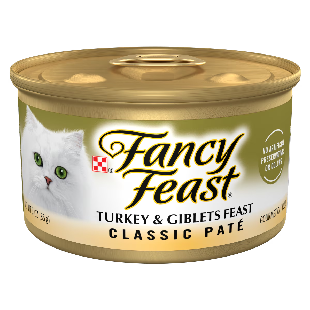 Classic Paté Turkey & Giblets Feast Gourmet Wet Cat Food
