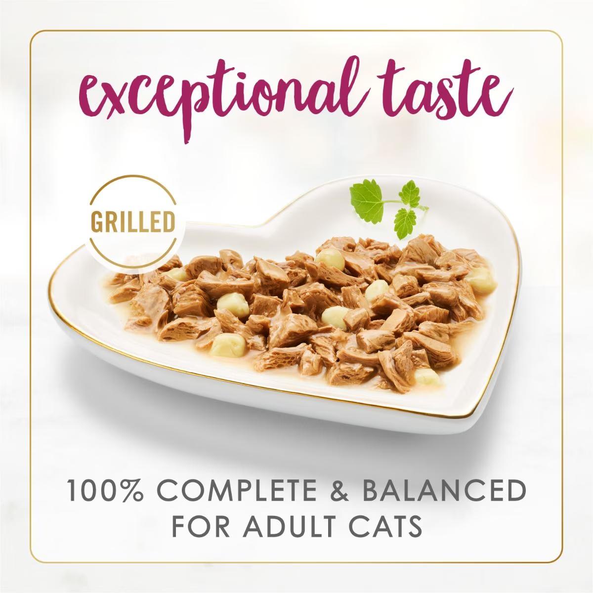 Delights With Cheddar Grilled Chicken & Cheddar Cheese Feast in Wet Cat Food Gravy Cat Food - Image 5