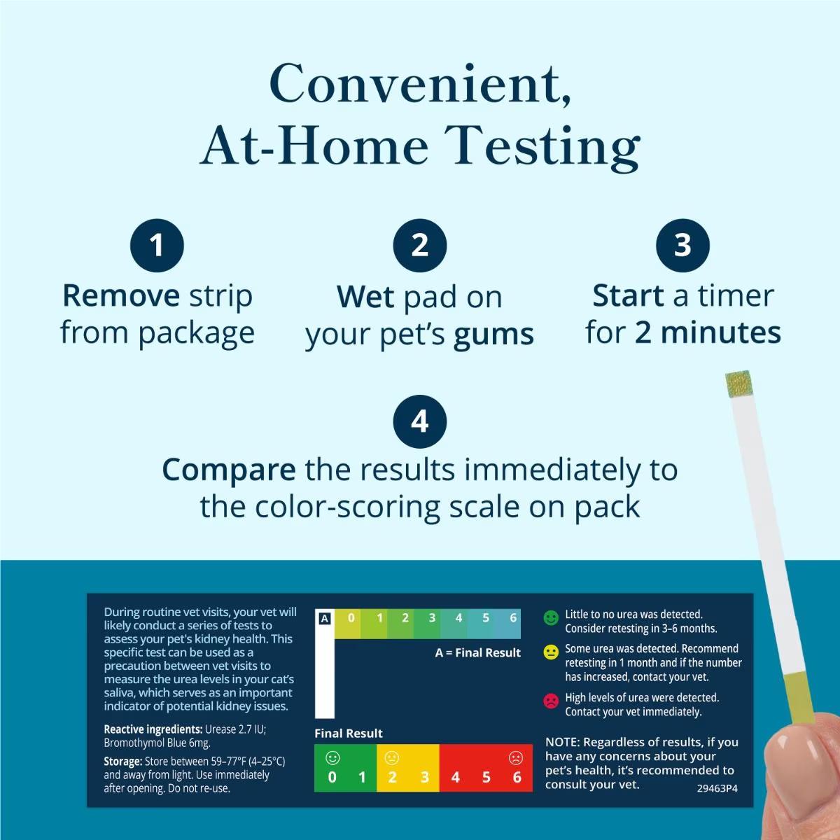 Petivity At-Home Kidney Health Test for Cats - Image 2