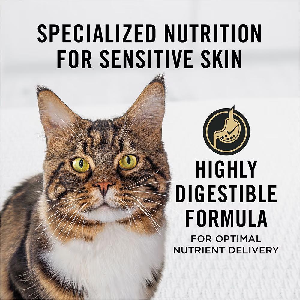 Pro Plan Adult Sensitive Skin & Stomach Lamb & Rice Formula Dry Cat Food - Image 3